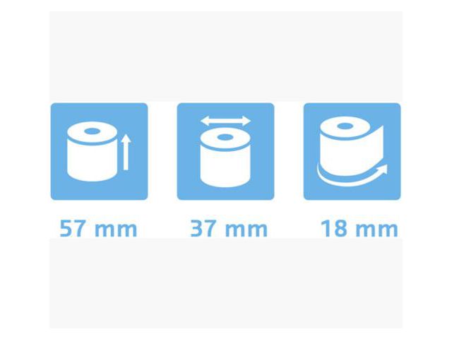 Thermorulle bisf.fri 57x37x12mm 18m